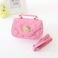 Mignon Cat visage filles sac Mini sac à bandoulière pour enfants Cross Body Bags dames PU sacs à main en cuir Bonjour Kitty gros